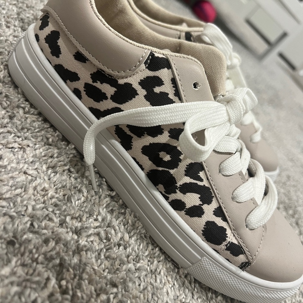 Leopard Print Women's Sneakers